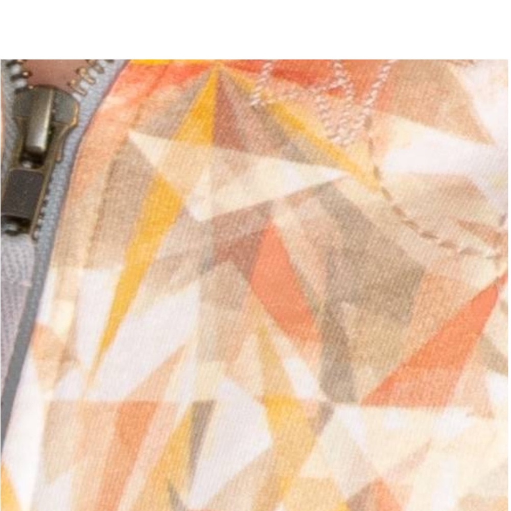 Johnny Was Kaleidoscope Sorbet Modern Zip Up Hoodie M NWT - Picture 7 of 9